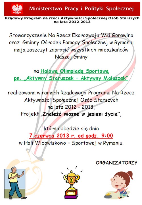 Olimpiada Aktywny Staruszek 500