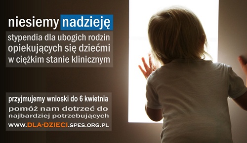 Stypendia SPES - plakat 500